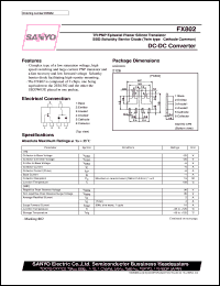 datasheet for FX802 by SANYO Electric Co., Ltd.