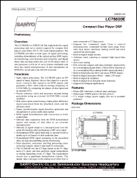 datasheet for LC78620E by SANYO Electric Co., Ltd.