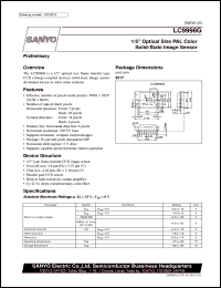 datasheet for LC9998G by SANYO Electric Co., Ltd.