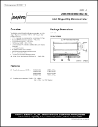 datasheet for LC864164B by SANYO Electric Co., Ltd.