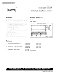 datasheet for LC864266A by SANYO Electric Co., Ltd.