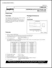 datasheet for LC86E4448 by SANYO Electric Co., Ltd.
