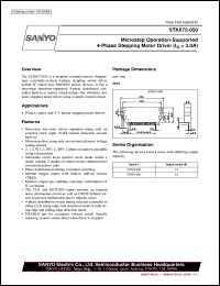 datasheet for STK672-050 by SANYO Electric Co., Ltd.