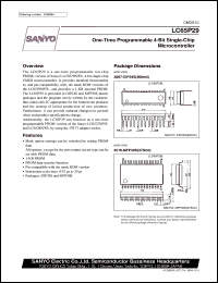 datasheet for LC65P29 by SANYO Electric Co., Ltd.