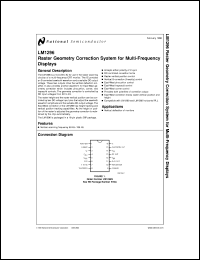 datasheet for LM1296N by 