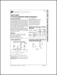 datasheet for LM137WG/883 by 