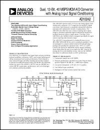 datasheet for AD10242 by Analog Devices