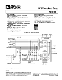 datasheet for AD1819B by Analog Devices