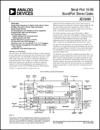 datasheet for AD1849 by Analog Devices