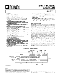 datasheet for AD1852 by Analog Devices