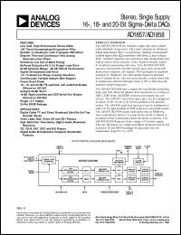 datasheet for AD1857 by Analog Devices