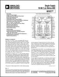 datasheet for AD1877 by Analog Devices