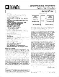 datasheet for AD1891 by Analog Devices