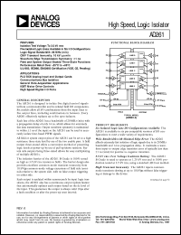 datasheet for AD261 by Analog Devices