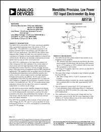 datasheet for AD515A by Analog Devices