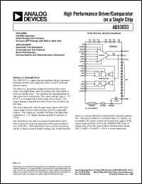 datasheet for AD53033 by Analog Devices