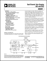 datasheet for AD6600 by Analog Devices