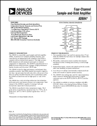 datasheet for AD684 by Analog Devices