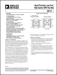 datasheet for AD713 by Analog Devices