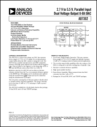 datasheet for AD7302 by Analog Devices