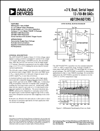 datasheet for AD7395 by Analog Devices