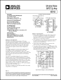datasheet for AD743 by Analog Devices