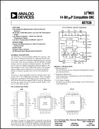 datasheet for AD7536 by Analog Devices