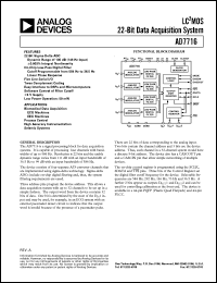 datasheet for AD7716 by Analog Devices