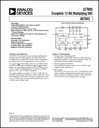 datasheet for AD7845 by Analog Devices