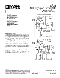 datasheet for AD7885 by Analog Devices