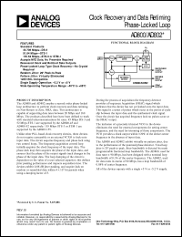 datasheet for AD800 by Analog Devices