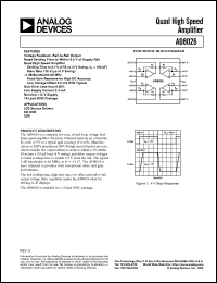 datasheet for AD8026 by Analog Devices