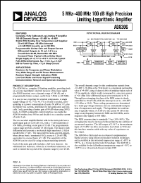 datasheet for AD8306 by Analog Devices