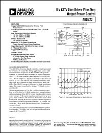 datasheet for AD8323 by Analog Devices