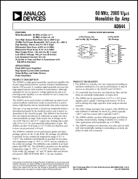 datasheet for AD844 by Analog Devices
