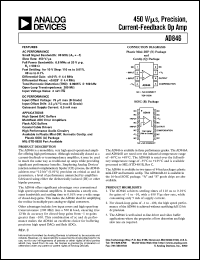 datasheet for AD846 by Analog Devices