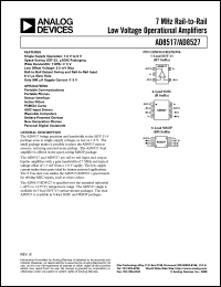 datasheet for AD8517 by Analog Devices
