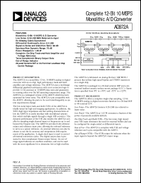 datasheet for AD872A by Analog Devices