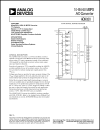 datasheet for AD9020 by Analog Devices
