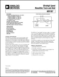 datasheet for AD9100 by Analog Devices