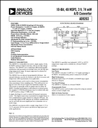 datasheet for AD9203 by Analog Devices