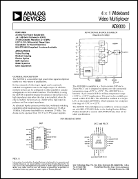 datasheet for AD9300 by Analog Devices