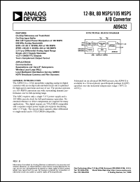 datasheet for AD9432 by Analog Devices