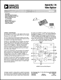 datasheet for AD9502 by Analog Devices