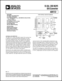datasheet for AD9732 by Analog Devices
