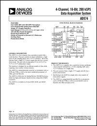 datasheet for AD974 by Analog Devices