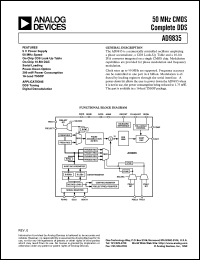 datasheet for AD9835 by Analog Devices