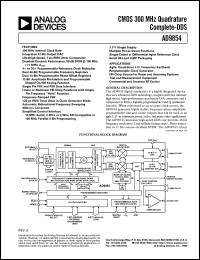 datasheet for AD9854 by Analog Devices