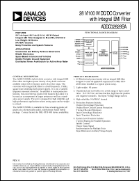 datasheet for ADDC02828SA by Analog Devices