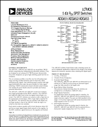 datasheet for ADG451 by Analog Devices